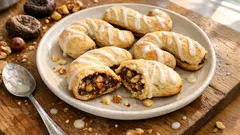 Nucatoli Cookies with Fig-Honey Filling and Lemon Glaze (They’re Better Next Day)