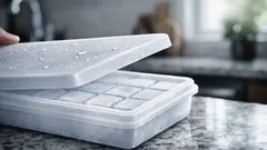 This 48-cube ice tray with lid makes hosting so much easier