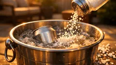 How to chill drinks fast with ice, water, and salt (the method that actually works)