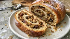 Gubana: Italian Holiday Spiral Bread with a Nutty Citrus Filling